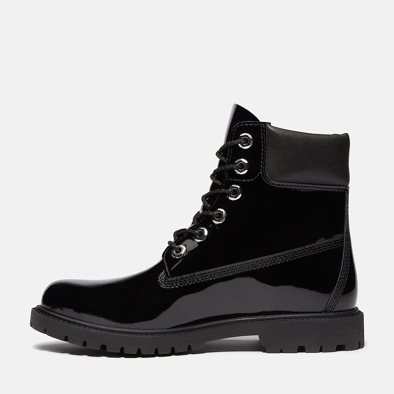 TIMBERLAND WOMEN'S 7.5 PATENT LEATHER PREMIUM 6-INCH WATERPROOF BOOT NIB