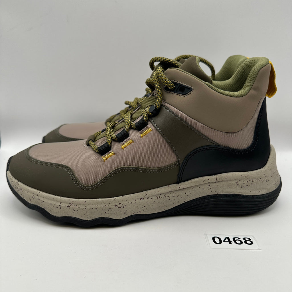 CLARKS Women's 10 Jaunt Lo Dark Olive Mix Ankle Casual Dress Boot