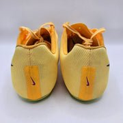 NIKE MEN'S 7.5 ZOOM JA FLY 4 CITRON PULSE INDIGO BURST TRACK SPIKES DR2741-800
