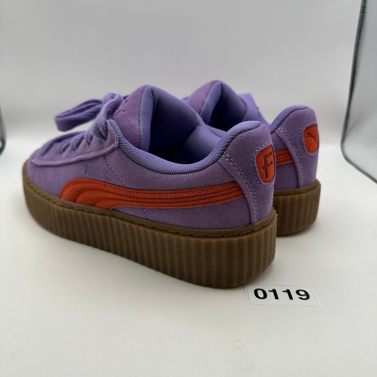 FENTY x PUMA GS Sz 6 Creeper Phatty Rihanna 397587-03 Purple/Orange