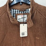 LEVI'S MEN'S XXL BAKER HARRINGTON JACKET BISON BROWN NWT A72350008