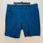 MOUNTAIN HARDWEAR MEN'S 42 BLUE WILDLANDS OUTDOOR SHORTS