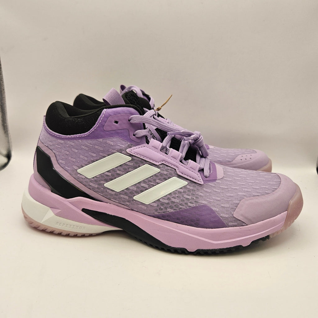 ADIDAS WOMEN'S 7.5 CRAZYFLIGHT 6 MID PURPLE INDOOR VOLLEYBALL SHOES HP7031 NWOB