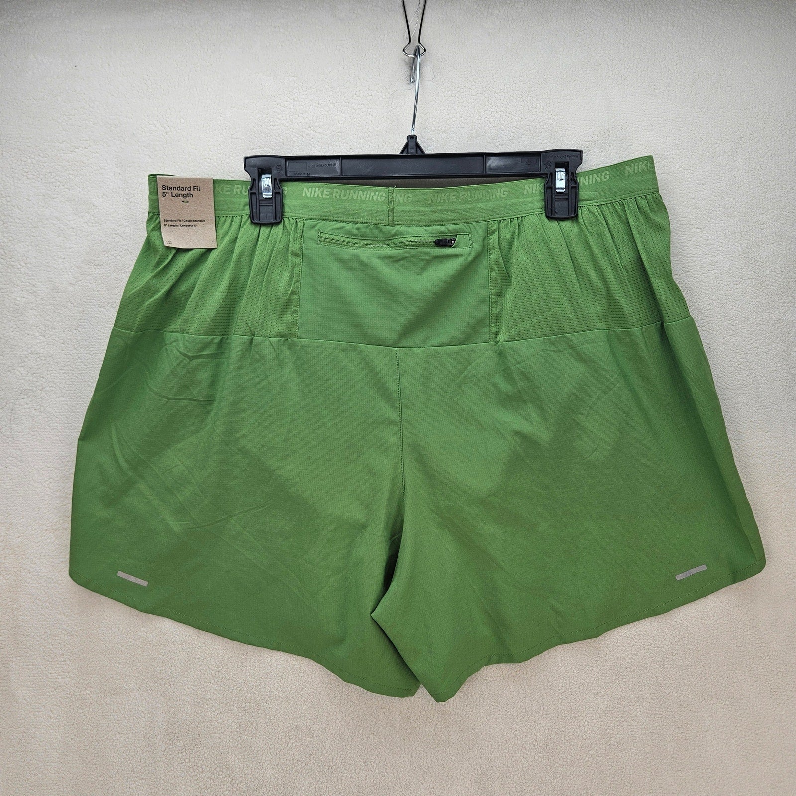 NIKE MEN'S XXL DRIVE FIT STRIDE 5" SHORTS GREEN DM4755-377 NWT