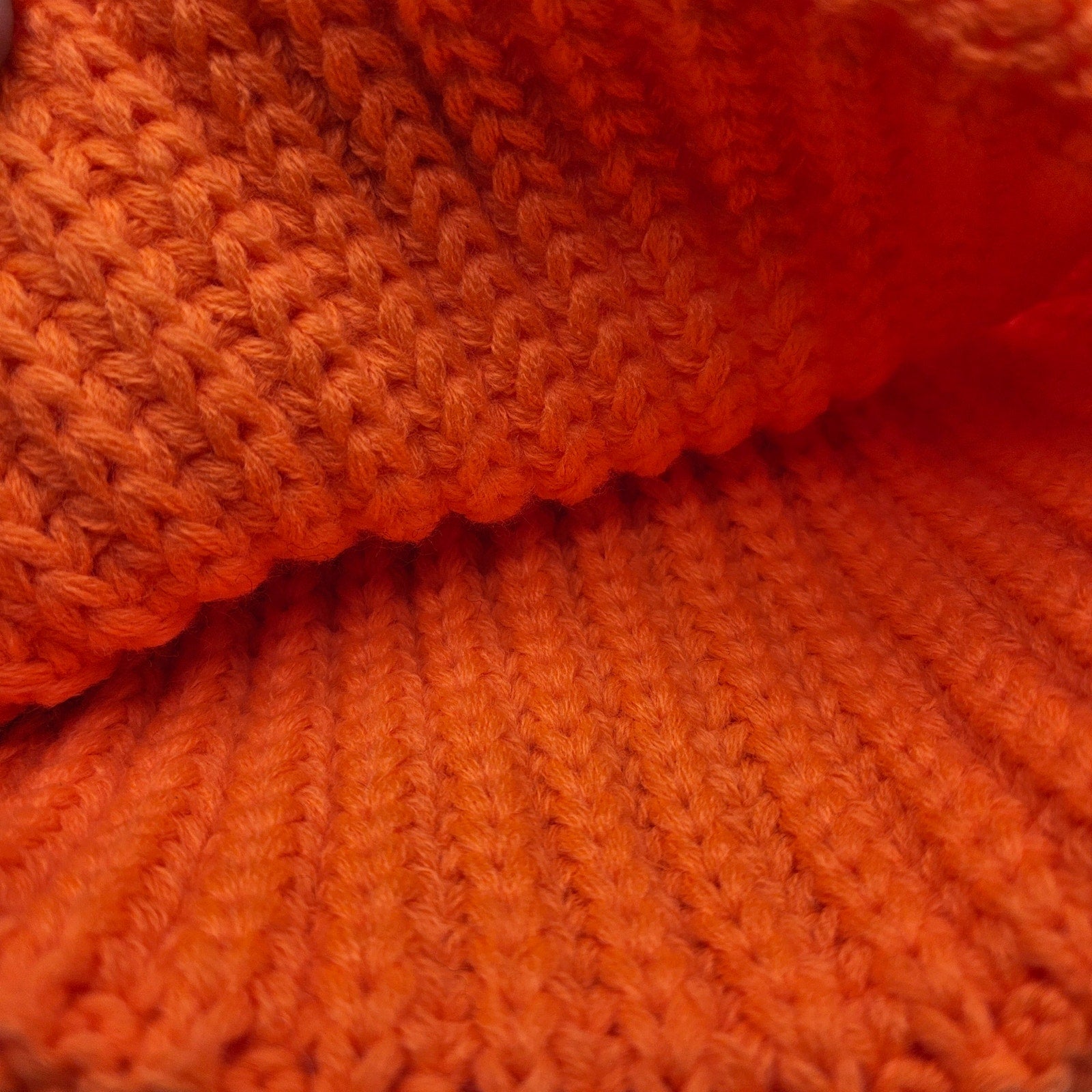 CHINATOWN MARKET X SMILEY BRIGHT ORANGE BEANIE NWT VINTAGE STYLE