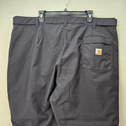 CARHARTT MEN'S XXL SHORT SHORELINE WATERPROOF BREATHABLE BLACK PANTS CARGO STYLE