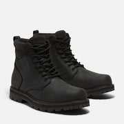 TIMBERLAND MEN'S 9.5 BRITTON ROAD MID LACE UP WATERPROOF FULL GRAIN BOOT BLK NIB