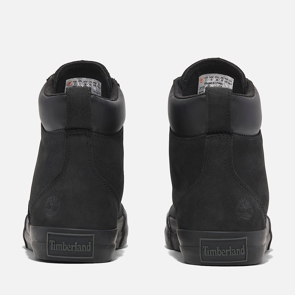 TIMBERLAND WOMEN'S 9 SKYLA BAY 2.0 HI TOP LACE SNEAKER BLACK NUBUCK NIB