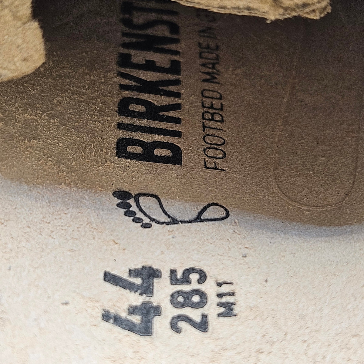 BIRKENSTOCK MEN'S 11 BEND LOW LIGHT GREY TEXTILE LOW TOP SNEAKER MADE IN GERMANY
