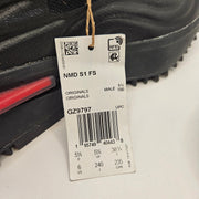 ADIDAS ORIGINALS MEN'S 6 NMD S1 FS CORE BLACK CARBON RED GZ9797 NWOB