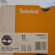 TIMBERLAND WOMEN'S 9.5 SKYLA BAY 2.0 HI TOP LACE SNKR WHEAT NUBUCK NIB