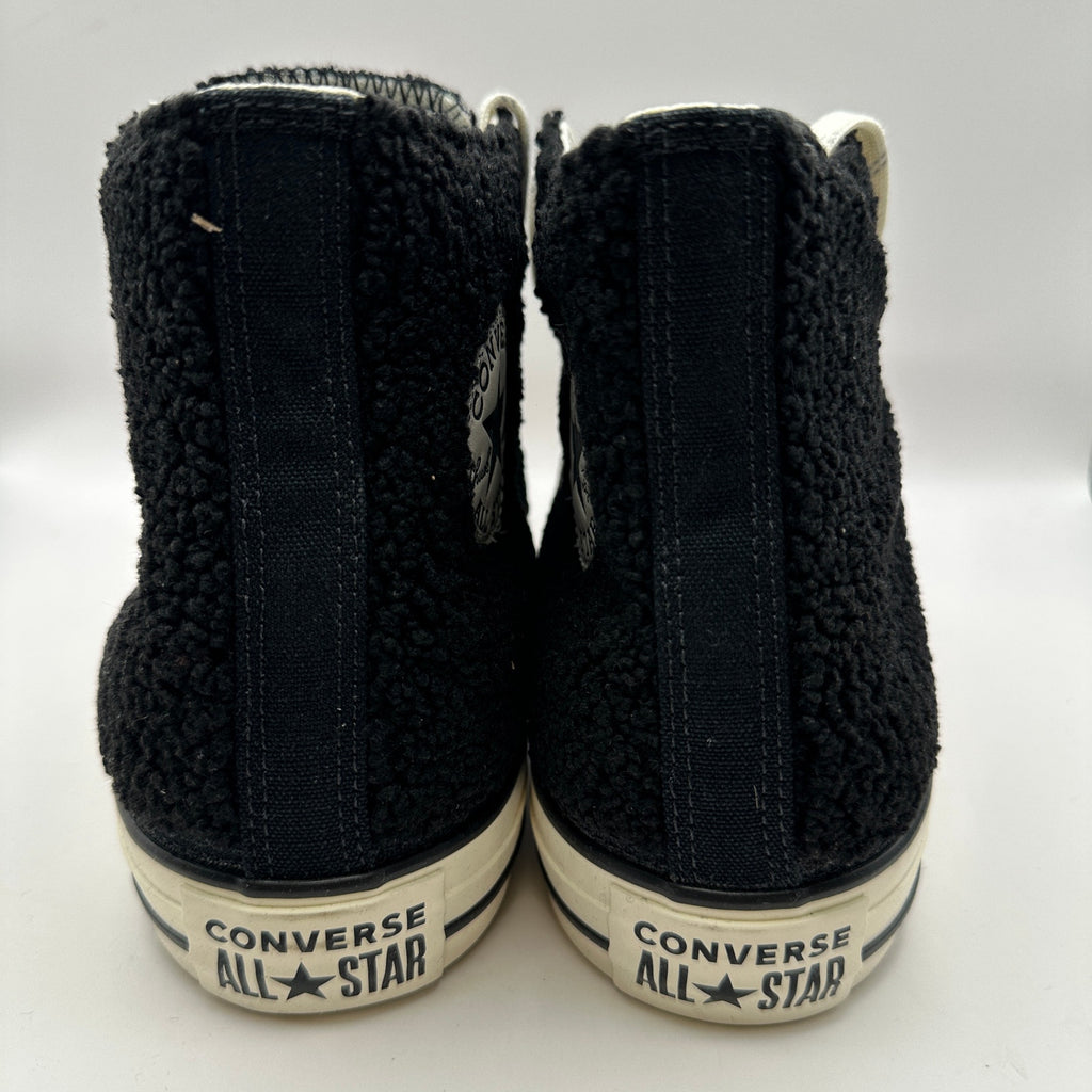 CONVERSE COSY CLUB Men's 11 Winterized Chuck Hi Top 170017F Sherpa Black