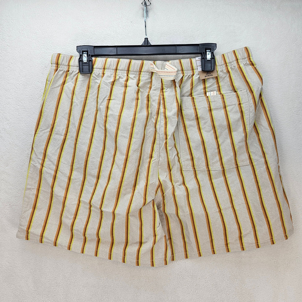 PRANA WOMEN'S XL INDIO HERITAGE SHORT CARGO STYLE YARROW NWT