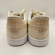 PUMA MEN'S 9 SMASH 3.0 GEOMETRIC TAN SUEDE SNEAKERS 403485-01 NWOB