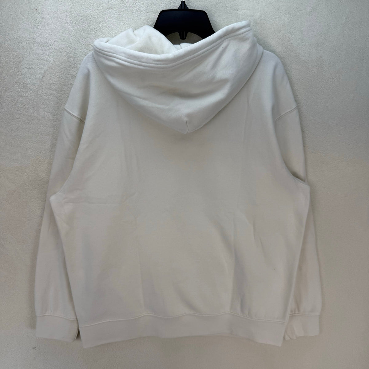 LEVI'S MEN'S XXL WHITE FLEECE HOODIE SIMPLICITY STYLE WARM SOFT