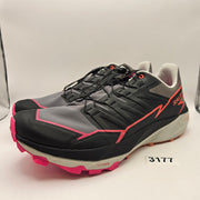 SALOMON MEN'S 11.5 THUNDERCROSS BLACK HOT PINK TRAIL RUNNING SHOES NWOB