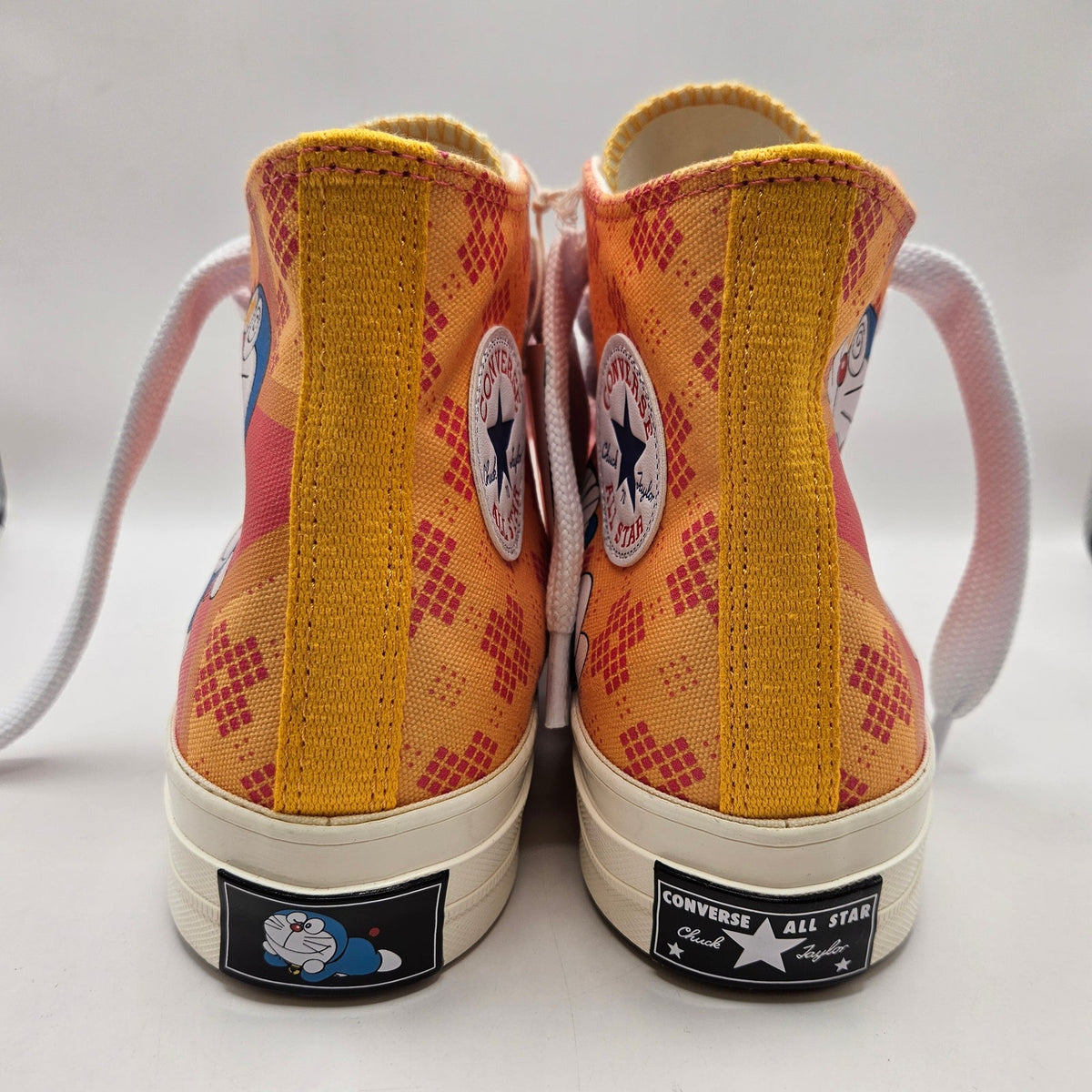 CONVERSE MEN'S 8 CHUCK 70 HIGH FAT LACE DORAEMON PINK A15790C CANVAS SNEAKER