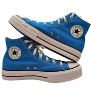 CONVERSE MEN'S 11 CHUCK TAYLOR ALL STAR LIFT HI BLUE HERO WHITE BLACK A09988C