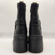 DR MARTENS WOMEN'S 10 SPENCE HRNS HEELED HARNESSED BOOT SMOOTH RUGGED 42614001