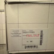 ECCO KOLLECTIVE X BIANCA SAUNDERS 44 MAGGOTY LOAFER WHITE NIB $535 39001491083