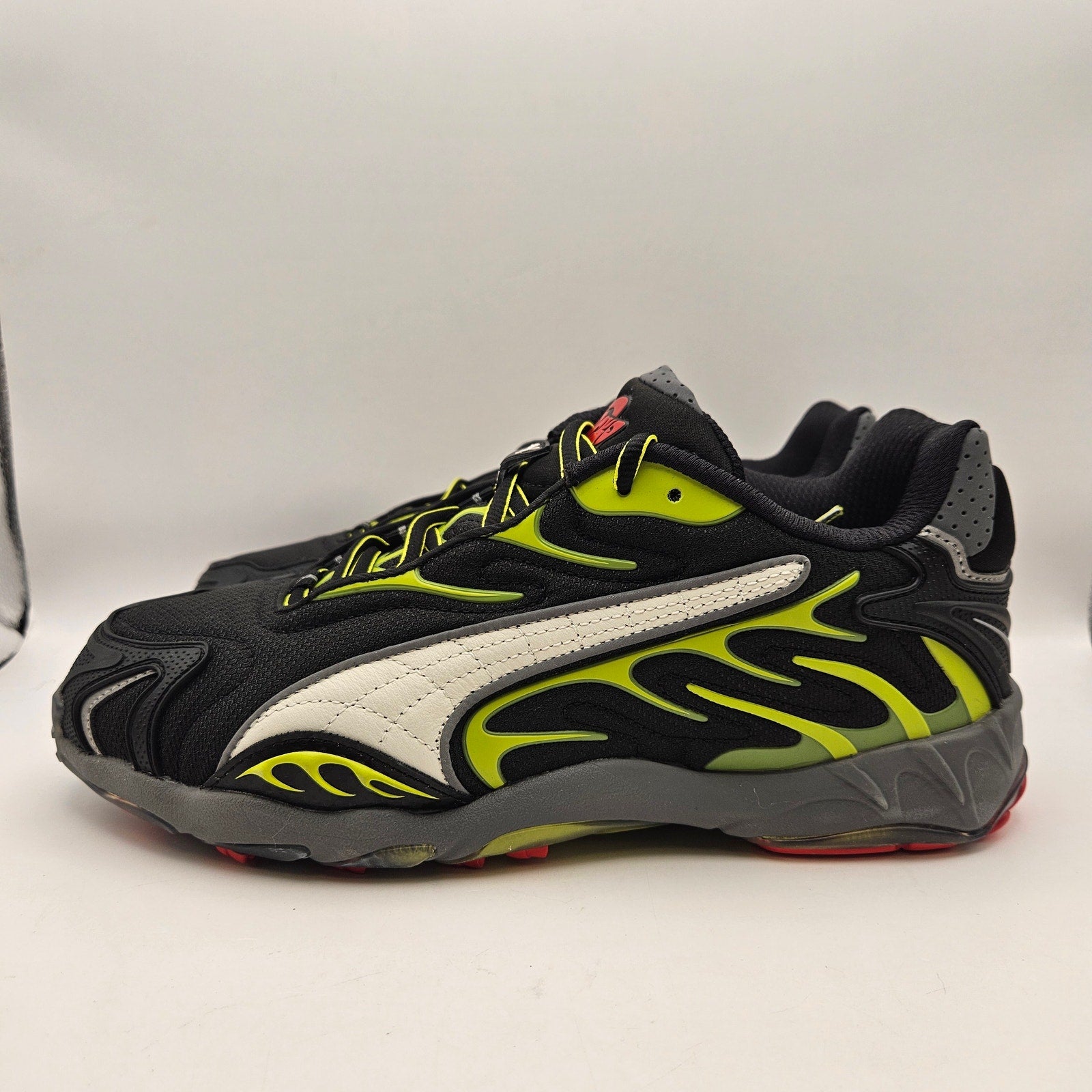 PUMA X A$AP ROCKY MEN'S 8.5 INHALE DISTRESSED MESH SNEAKER 402459-01 NWOB
