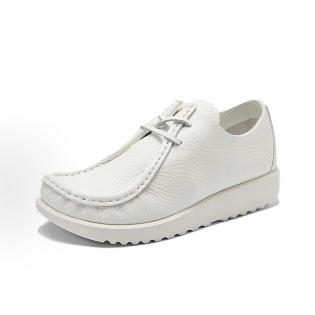 ECCO AT. KOLLEKTIVE MEN'S 45 WHITE LEATHER JOKE LACE SHOE NIB 39059491125