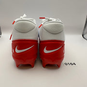 NIKE Men's 10 Alpha Menace 4 PRO Red/White FD7037-102