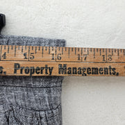 BRIGGS WOMEN'S MEDIUM GRAY LINEN PANTS NWT