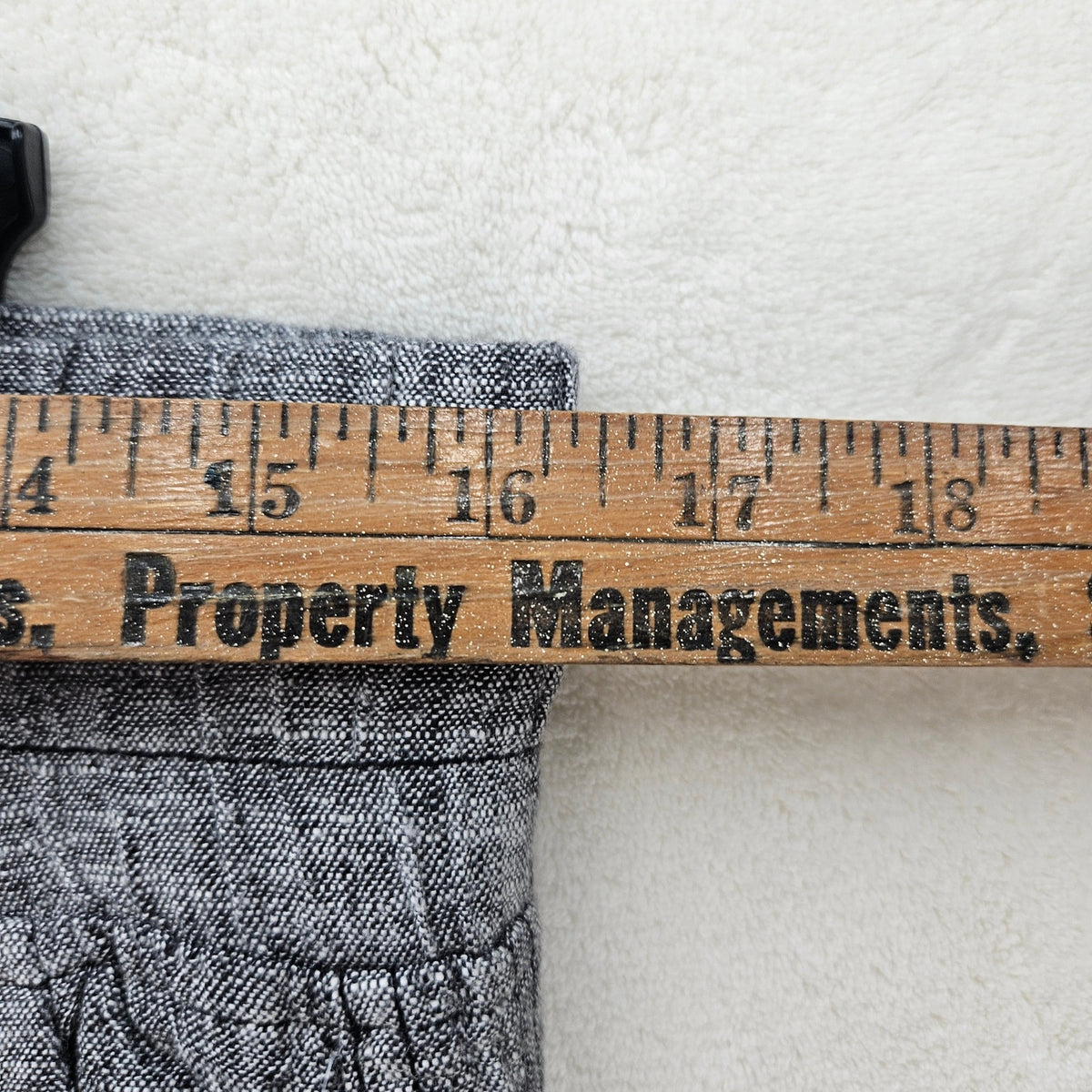 BRIGGS WOMEN'S MEDIUM GRAY LINEN PANTS NWT