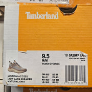 TIMBERLAND WOMEN'S 9.5 MOTION ACCESS LOW LACE UP NATURAL KNIT NIB SNEAKERS