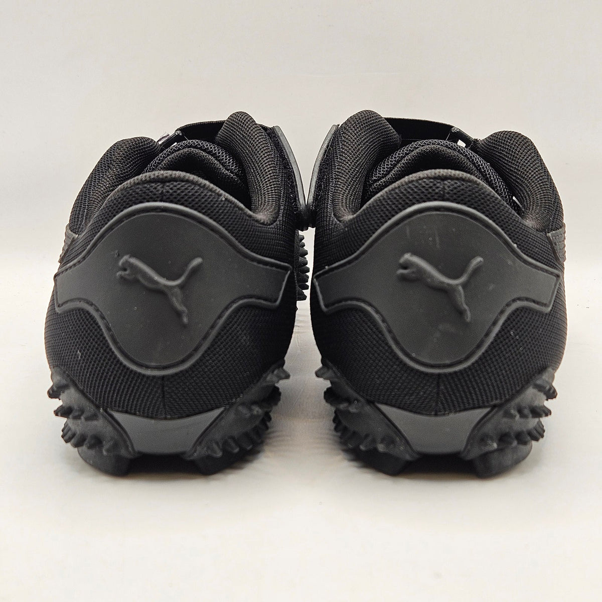 PUMA WOMEN'S 8 MEN'S 6.5 MOSTRO TRIPLE BLACK 403729-02 STRAP ON