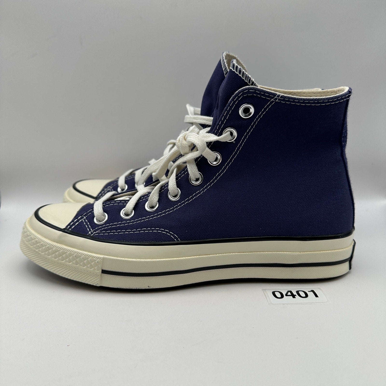 CONVERSE Men's 7 1970s Hi top Sneakers Uncharted Waters Blue A04589C