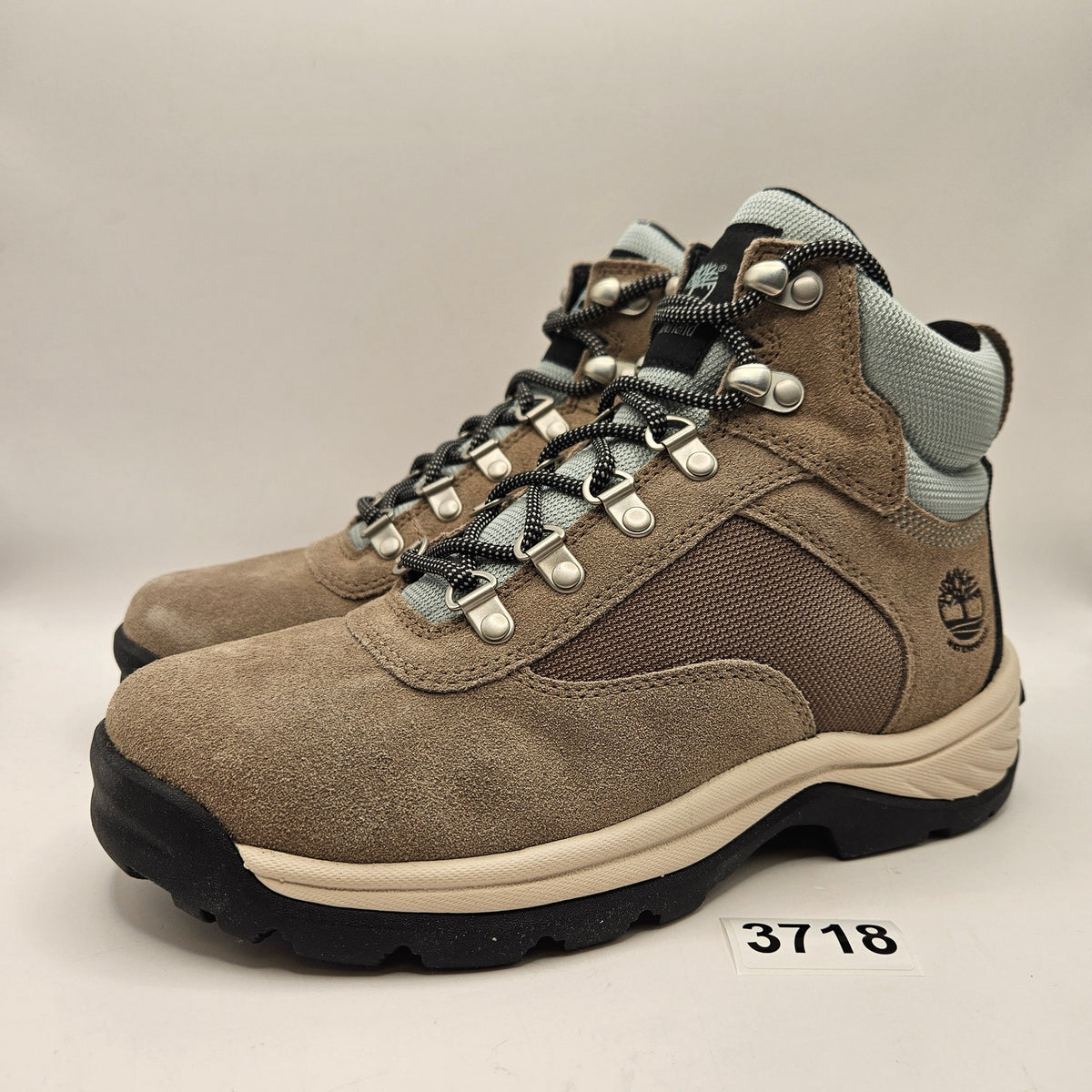 TIMBERLAND WOMEN'S 7 WHITE LEDGE WATERPROOF HIKING BOOT TAUPE GRAY NWOB