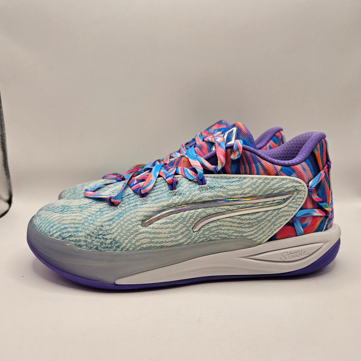PUMA WOMEN'S 8 STEWIE 4 PRISM BASKETBALL SHOES 311062-01 NWOB