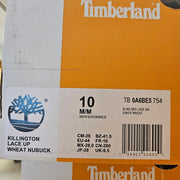 TIMBERLAND MEN'S 10 KILLINGTON MID LACE UP WHEAT NUBUCK BOOTS NIB