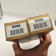 LOT OF 2 - ECCO SHOE MOISTURIZER SMOOTH LEATHER CARE CREAM NAVY
