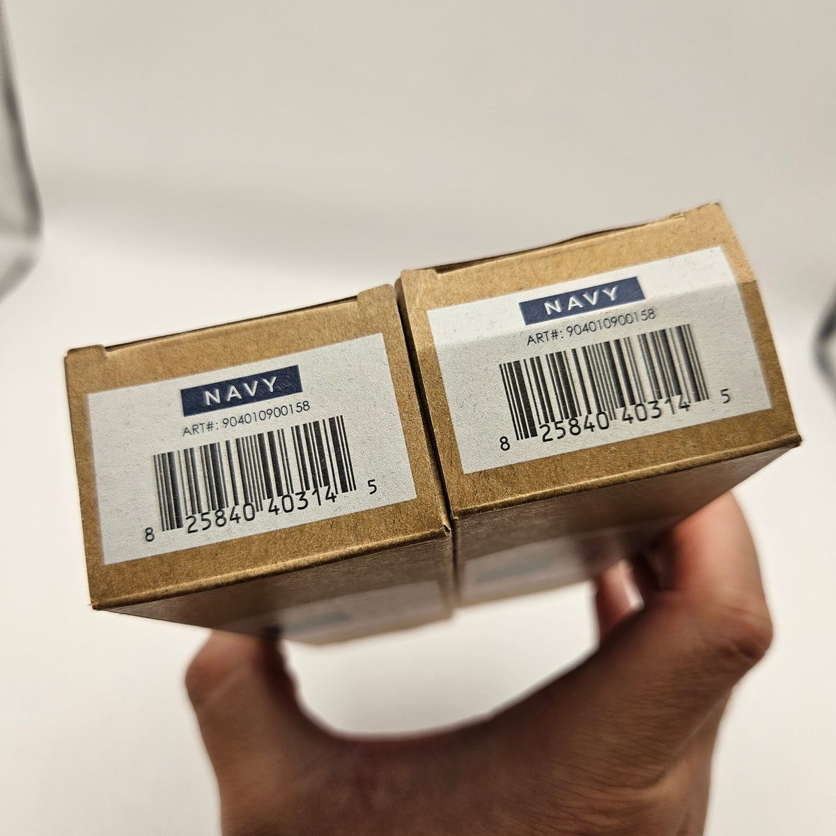 LOT OF 2 - ECCO SHOE MOISTURIZER SMOOTH LEATHER CARE CREAM NAVY