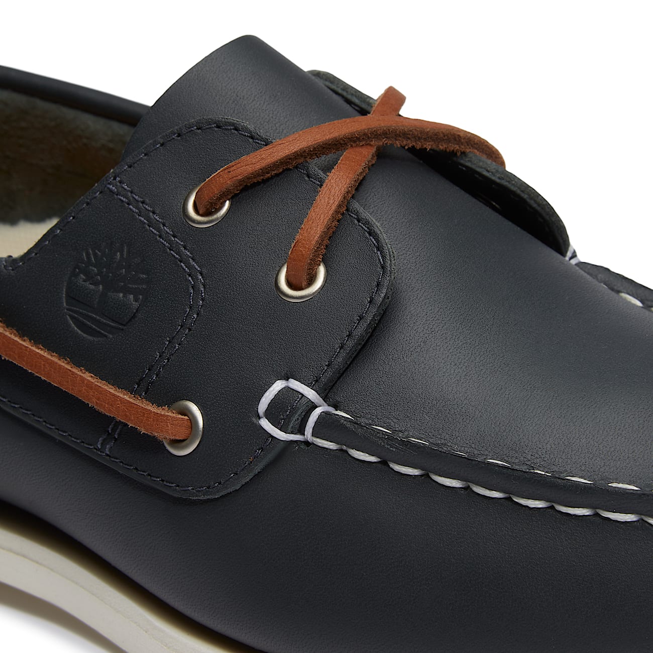 TIMBERLAND WOMEN'S 6.5 CLASSIC BOAT SHOE NAVY FULL GRAIN NIB TB0A2Q9XEP8