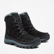 TIMBERLAND MEN'S 8 CHILLBERG WATERPROOF WINTER BOOT BLACK NUBUCK NIB