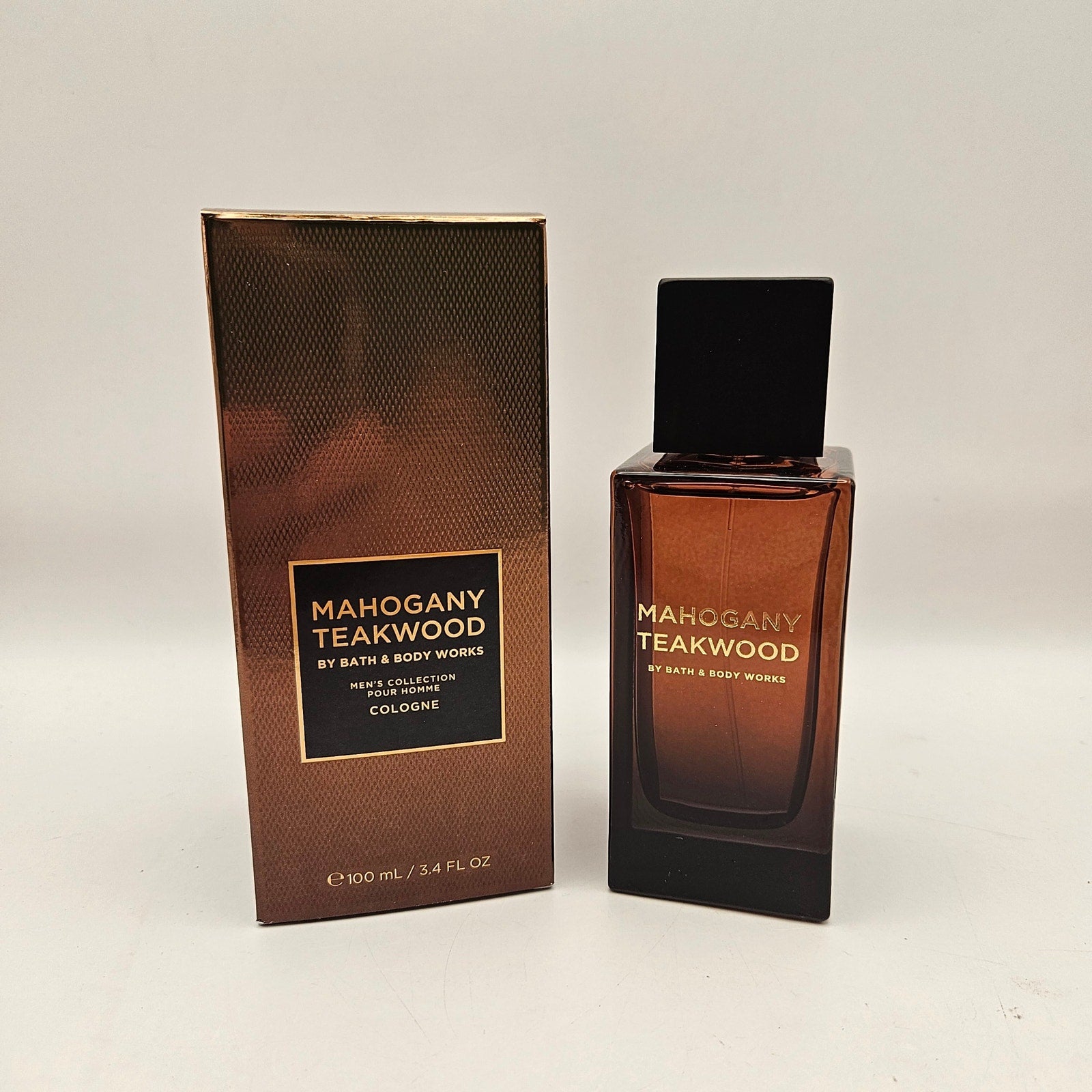 BATH & BODY WORKS MAHOGANY TEAKWOOD COLOGNE 3.4 oz NIB
