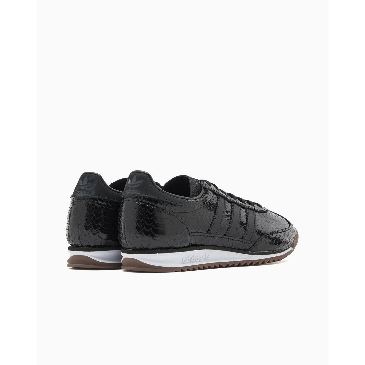 ADIDAS ORIGINALS WOMEN'S 6 SL72 OG BLACK CARBON SNAKESKIN IH9170 NIB