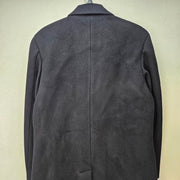 CALVIN KLEIN MEN'S MED. BY NIGHT CASHMERE WOOL BLEND OVERCOAT BLACK BEAUTY $699
