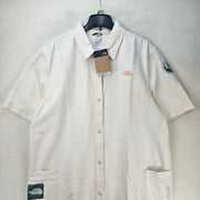 THE NORTH FACE WOMEN'S XXL VALLEY DRESS SHIRT GARDENA WHITE