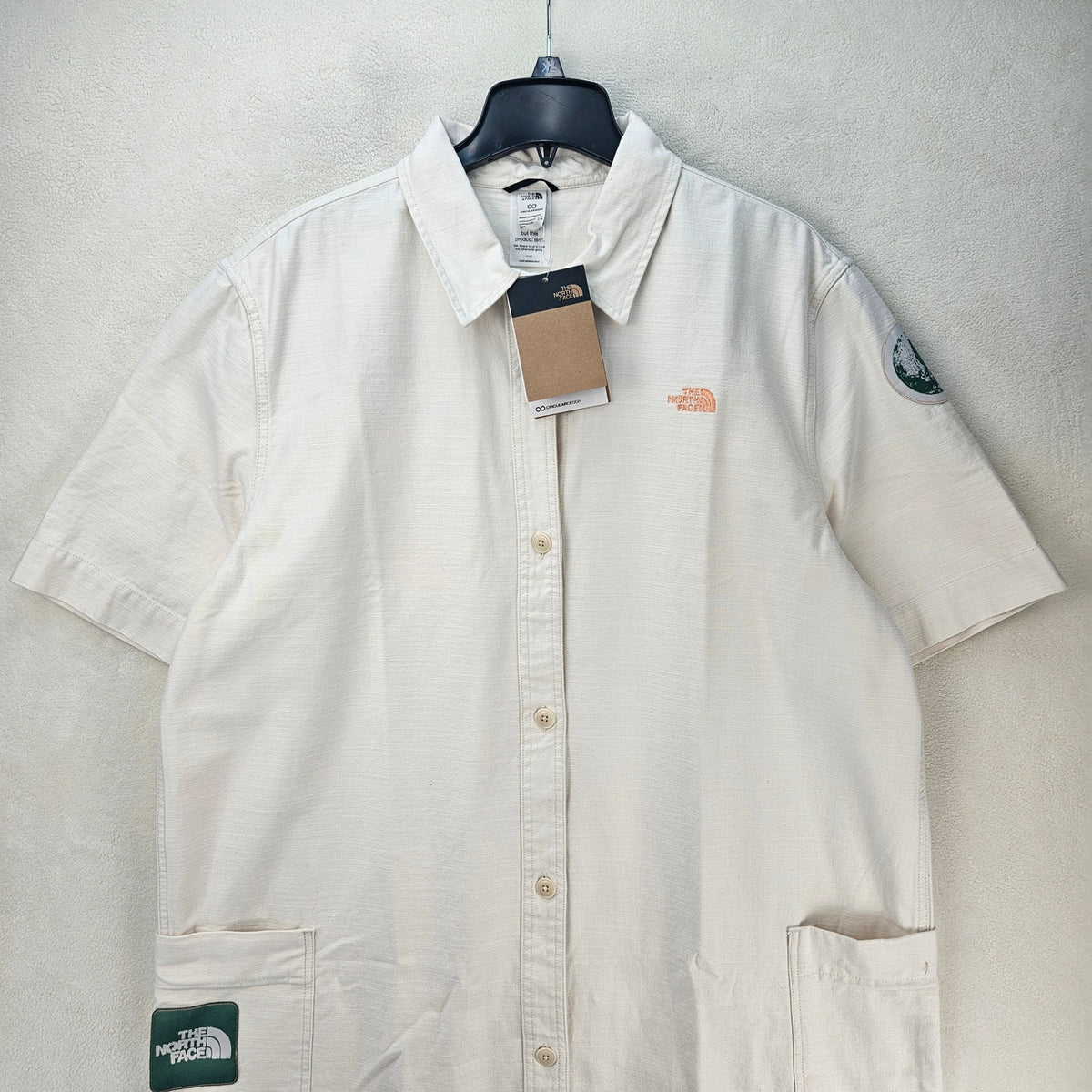 THE NORTH FACE WOMEN'S XXL VALLEY DRESS SHIRT GARDENA WHITE