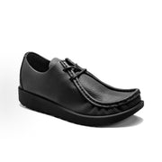 ECCO AT. KOLLEKTIVE MEN'S 46 BLACK LEATHER JOKE LACE SHOE NIB 39059490000