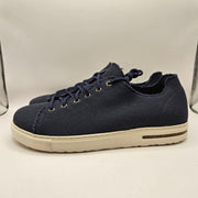 BIRKENSTOCK MEN'S 12 BEND LOW DECON MIDNIGHT TEXTILE FRAYED NARROW 1027296 NWOB
