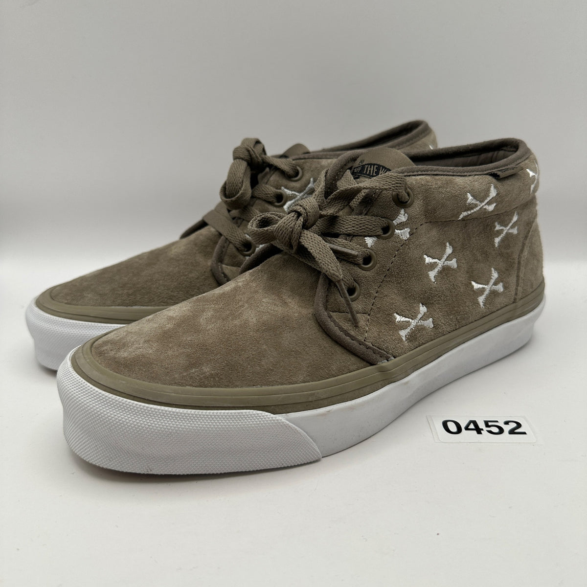 VANS x WTAPS OG Chukka LX Men's 7 Bone Coyote VN0AU3GBMD Suede Leather