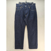 LEVI'S MEN'S 31X30 DARK WASH 555 RELAXED STRAIGHT PREMIUM DENIM JEANS