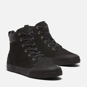 TIMBERLAND WOMEN'S 6 SKYLA BAY 2.0 HI TOP LACE SNEAKER BLACK NUBUCK NIB