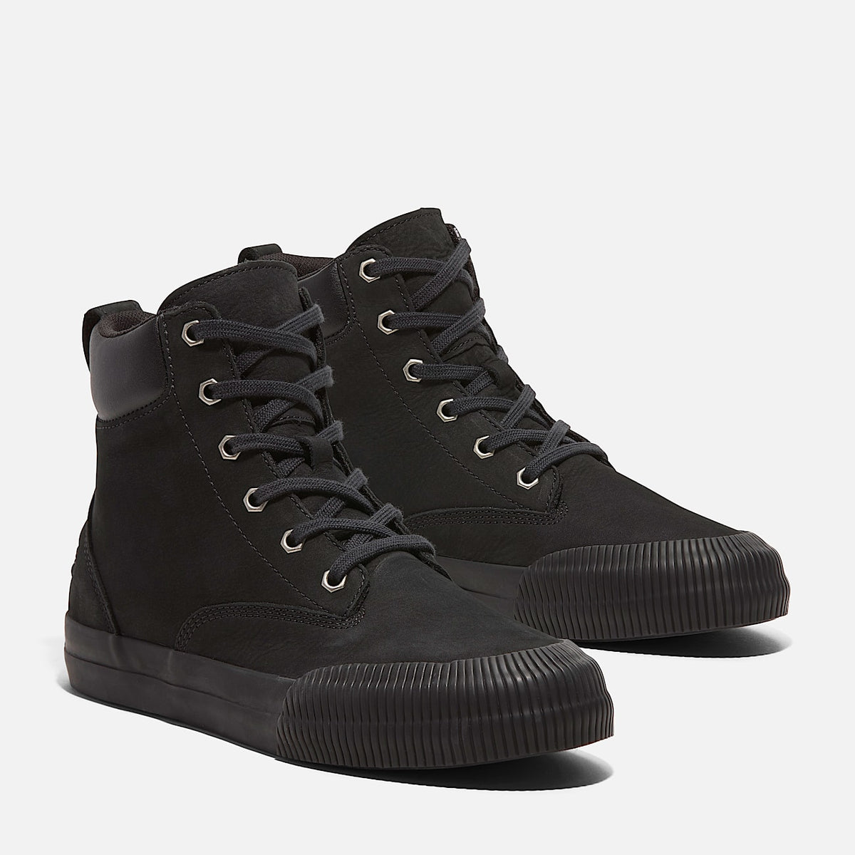 TIMBERLAND WOMEN'S 6 SKYLA BAY 2.0 HI TOP LACE SNEAKER BLACK NUBUCK NIB